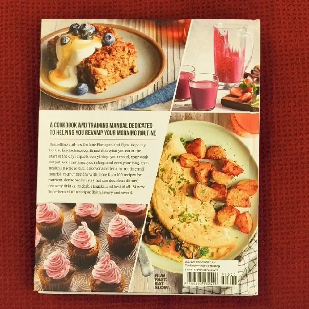 Rise & Run Hardcover Book by Shalane Flanagan & Elyse Kopecky, GU
